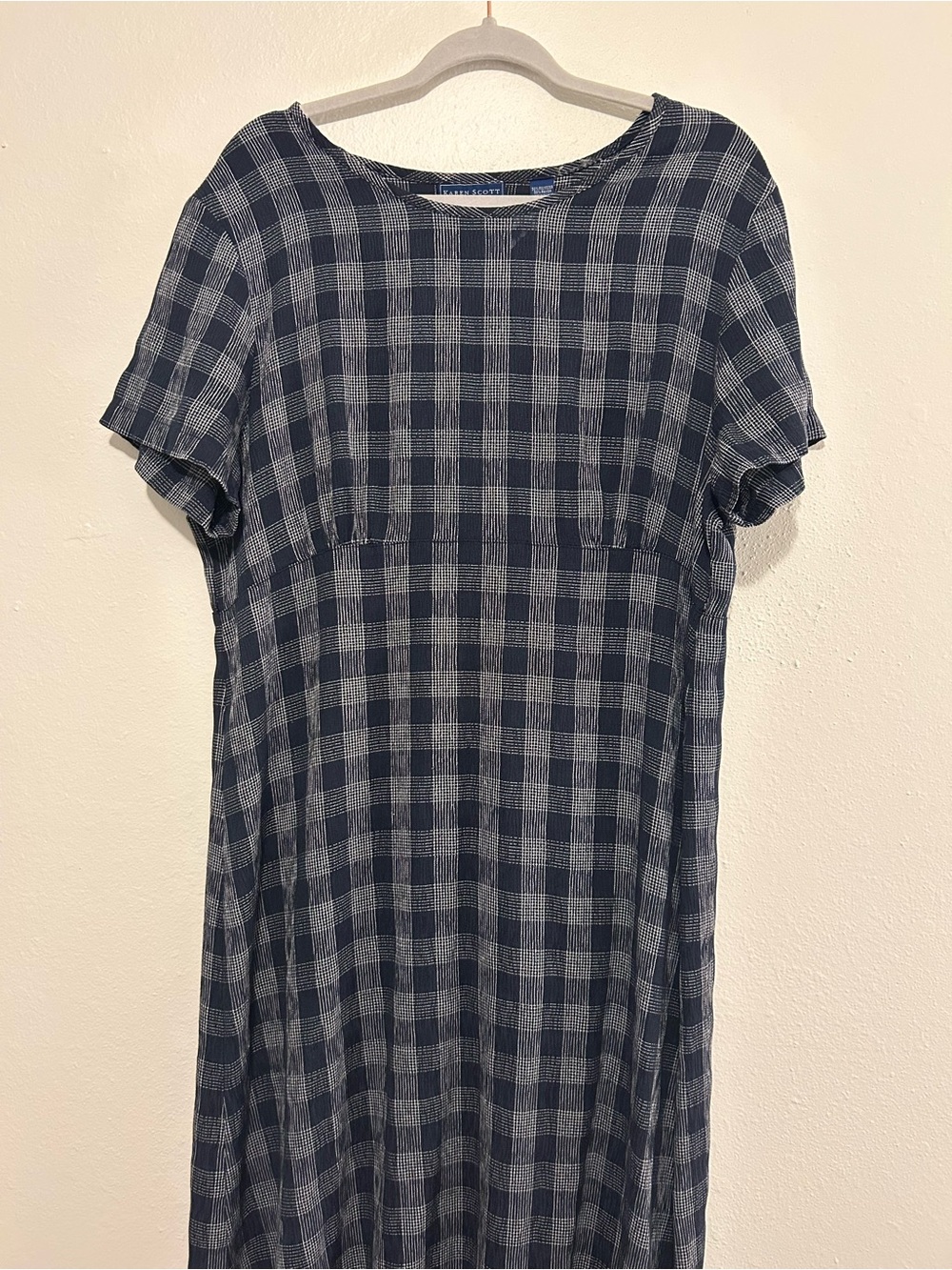 Karen Scott Navy Maxi Dress